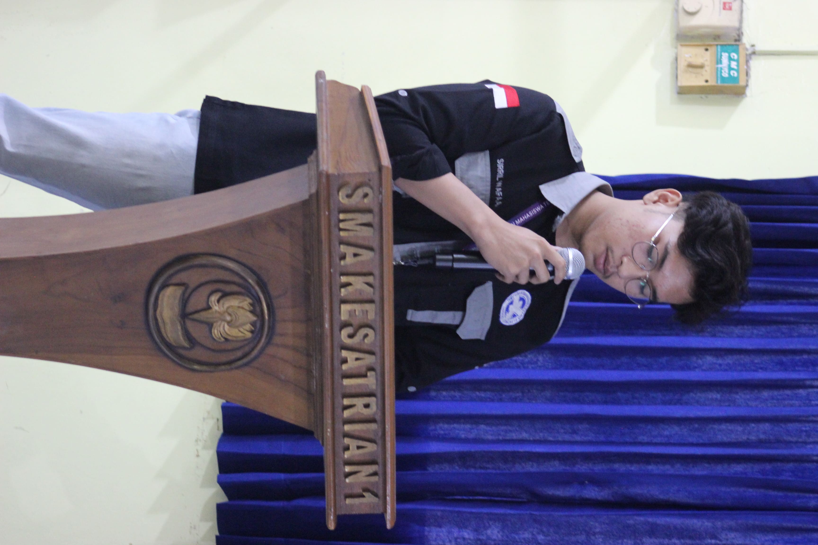 Laporan Ketua Pelaksana di SMA Kesatrian 1 Semarang